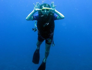  水下良好的氛围 